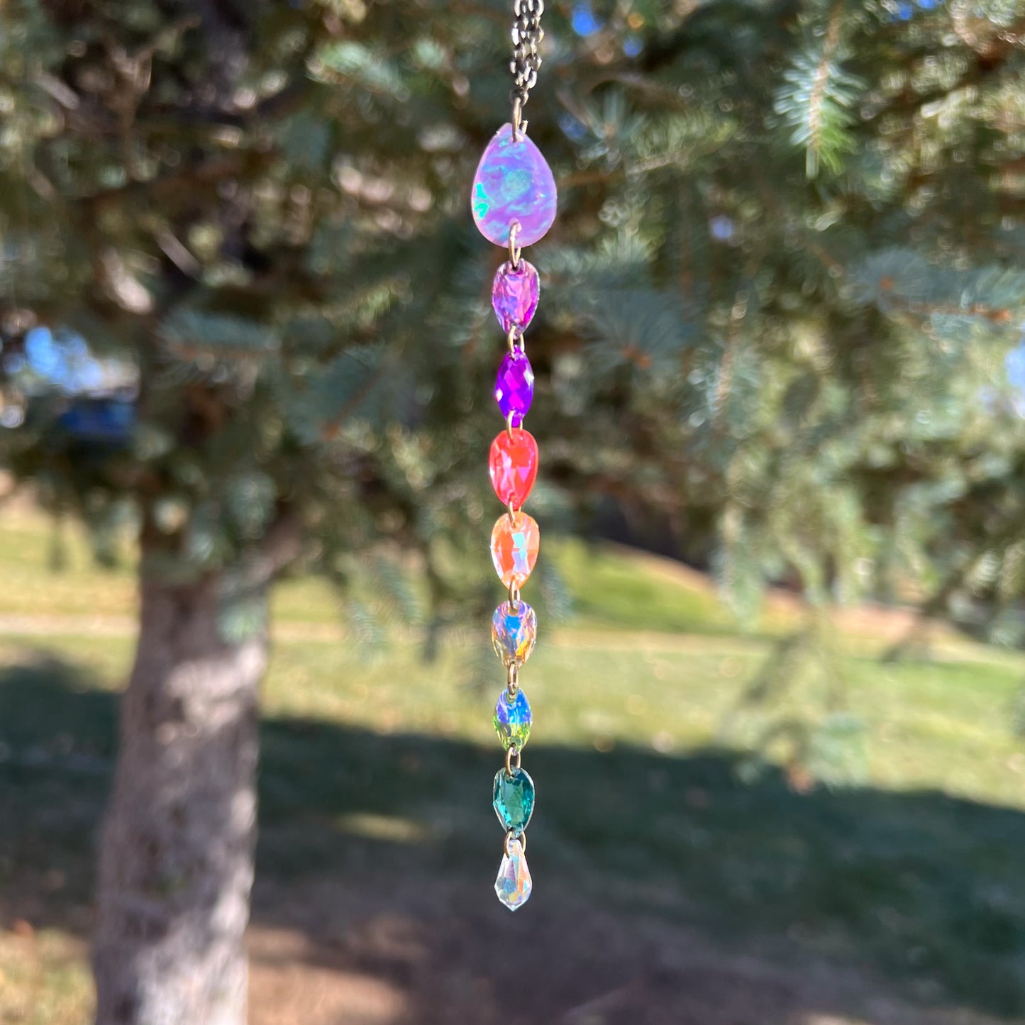 Purple Aurora Necklace