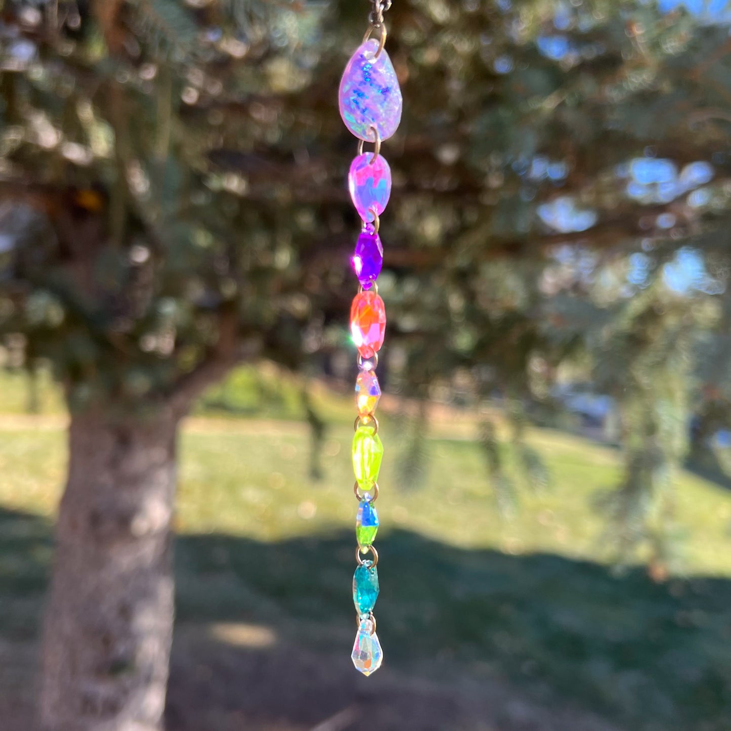 Violet Spectrum Necklace