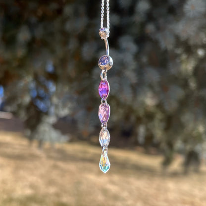Lavender Magic Belly Ring