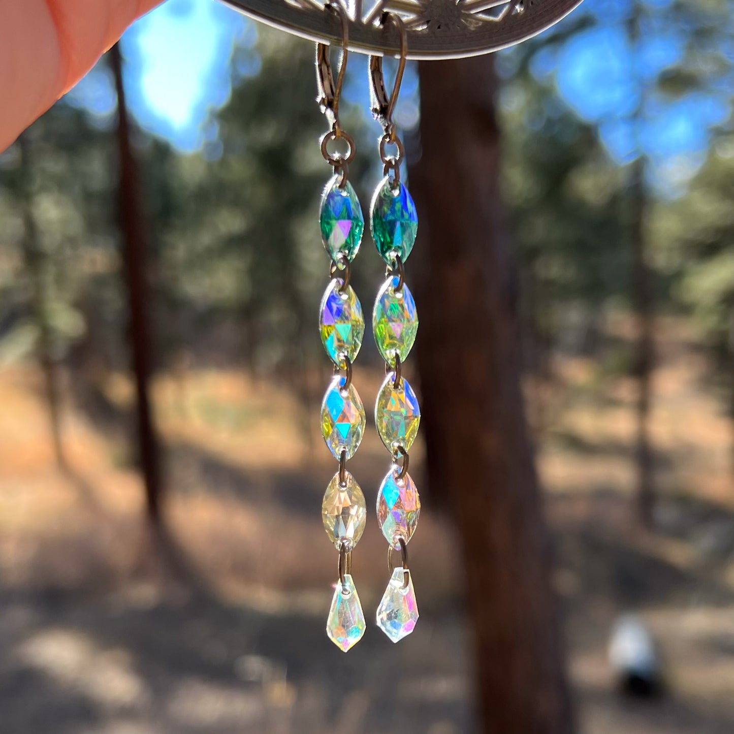 Frozen Lake Earrings