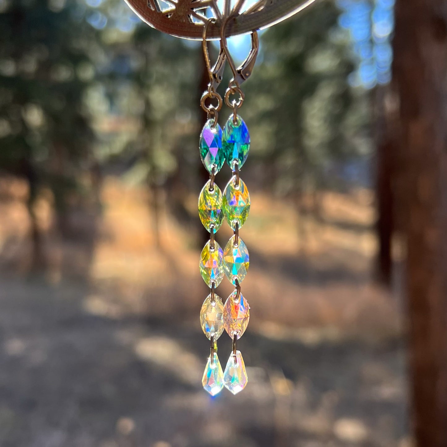 Frozen Lake Earrings