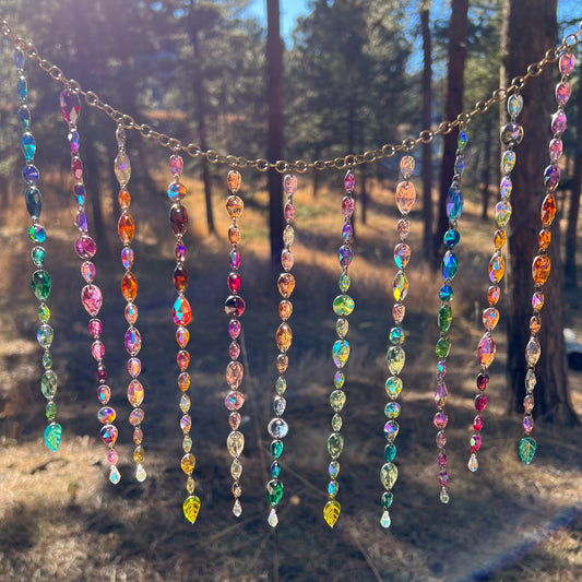 Ethereal Veil Crystal Curtain