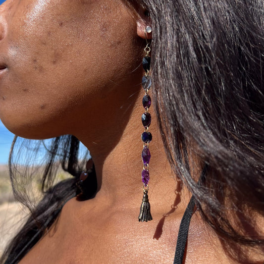 Witches Broomstick Earrings