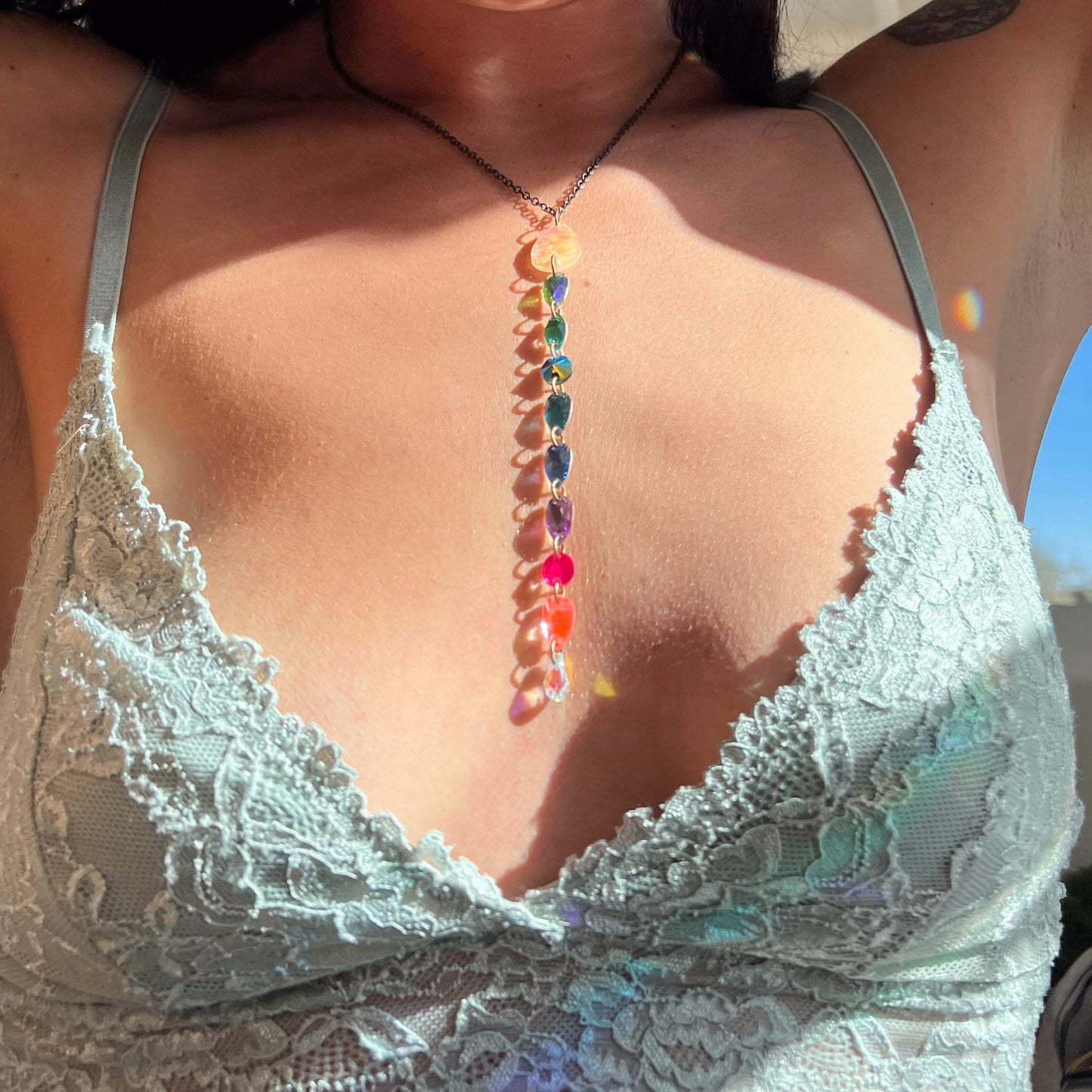 Electric Disco Necklace