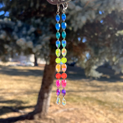 Rainbow Oracle Earrings